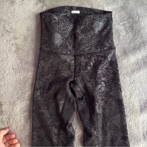 Floral Black Women's leggings